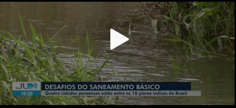 Quatro cidades paraenses estão entre os 10 piores índices de saneamento básico do Brasil