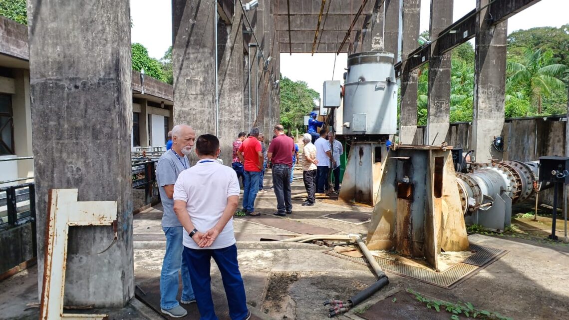 Diretores do SENGE visitam ETA GUAMÁ/UTINGA