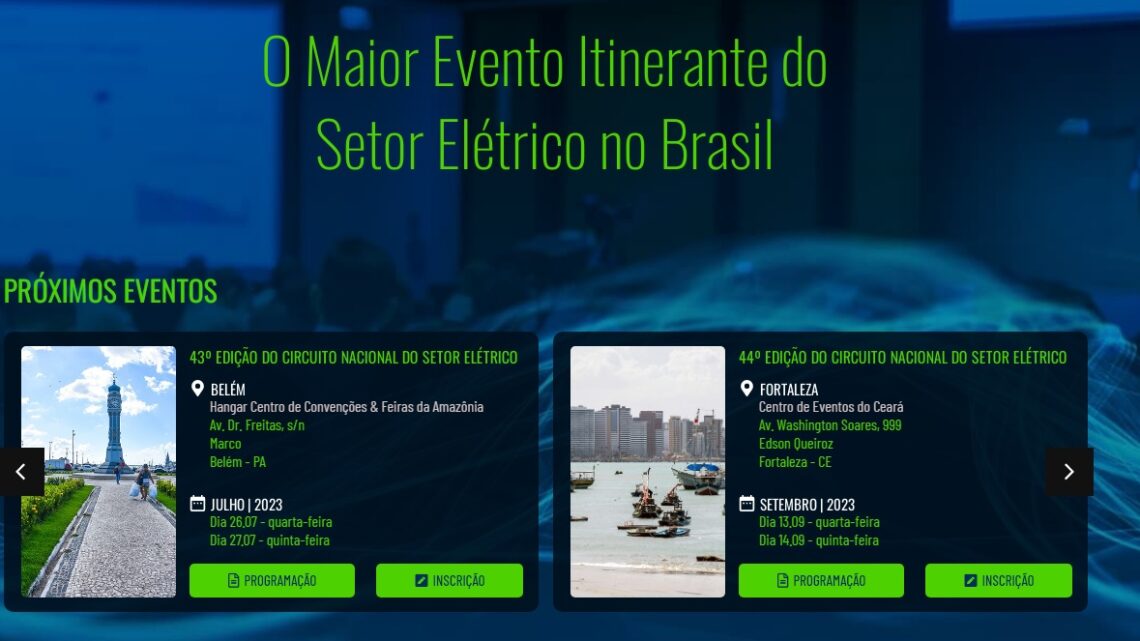 43ª Edição do CINASE – Belém-PA – Circuito Nacional do Setor Elétrico – Belém