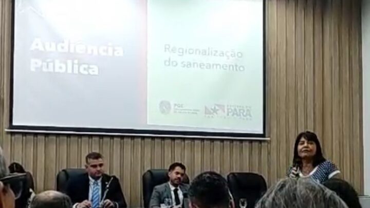 Cosanpa – Audiência Pública debateu a polêmica ameaça de privatização.