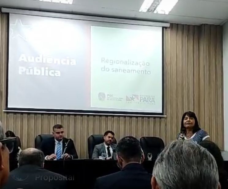 Cosanpa – Audiência Pública debateu a polêmica ameaça de privatização.