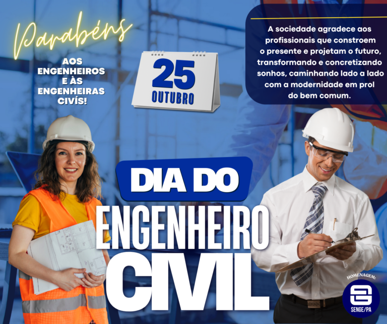 Dia dos profissionais da Engenharia Civil