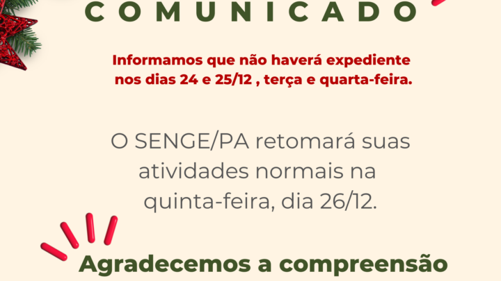 Natal – Confira o expediente desta semana