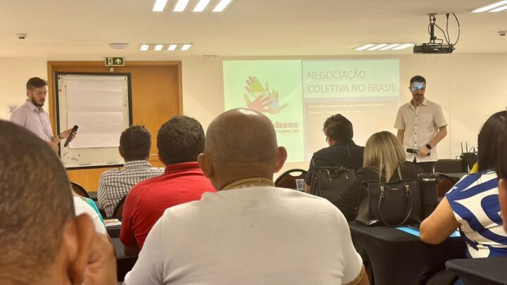 A convite do DIEESE, SENGE participa de curso de Negociação Coletiva: Oportunidade para Fortalecer a Representatividade Sindical e Impactar Positivamente a Engenharia no Pará