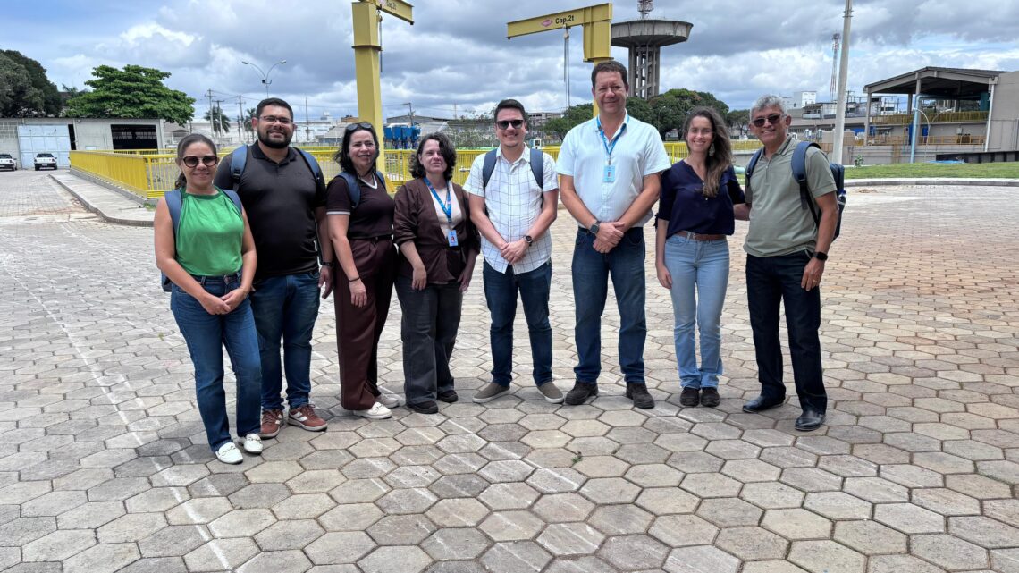 Engenharia paraense realiza visita técnica à CESAN, em Vitória-ES, para troca de experiências em saneamento