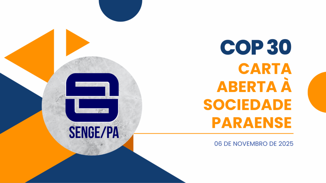 CARTA ABERTA À SOCIEDADE PARAENSE