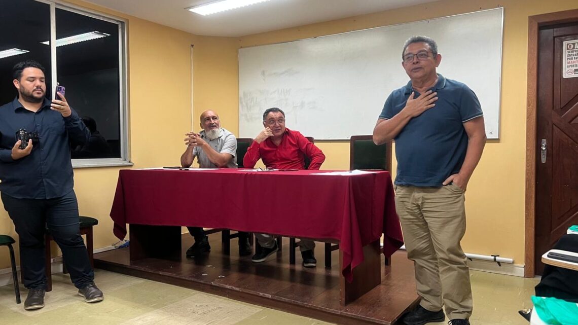 Presidente do SENGE/PA participa da posse da nova diretoria da AEBA