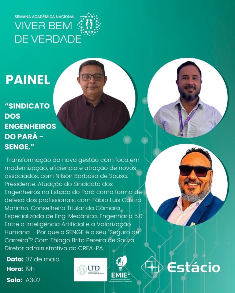 📢 PAINEL IMPERDÍVEL NA SEMANA ACADÊMICA NACIONAL – VIVER BEM DE VERDADE!
