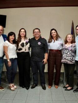 SENGE/PA RECEBE VISITA DE ADRIANA FALCONERI CANDIDATA À REELEIÇÃO NA PRESIDÊNCIA DO CREA/PA