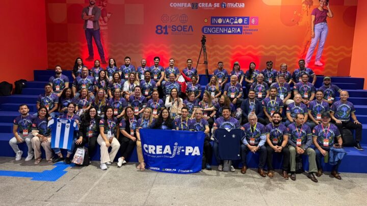 SENGE Pará participa da 81ª Semana Oficial da Engenharia e da Agronomia, em Aracaju